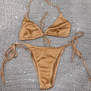 Shimmer String Bikini